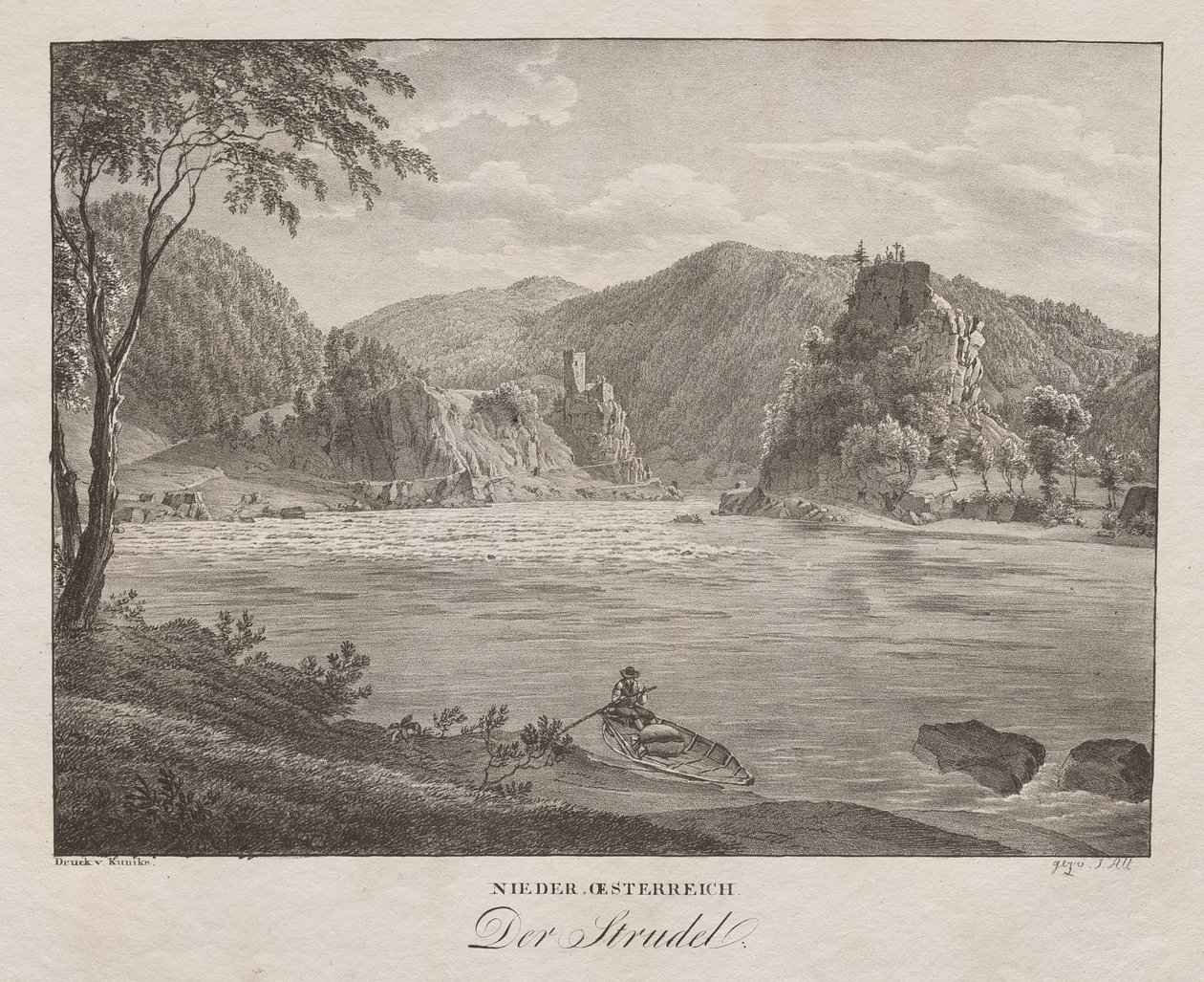 Basse-Autriche, Le tourbillon - Jakob Alt