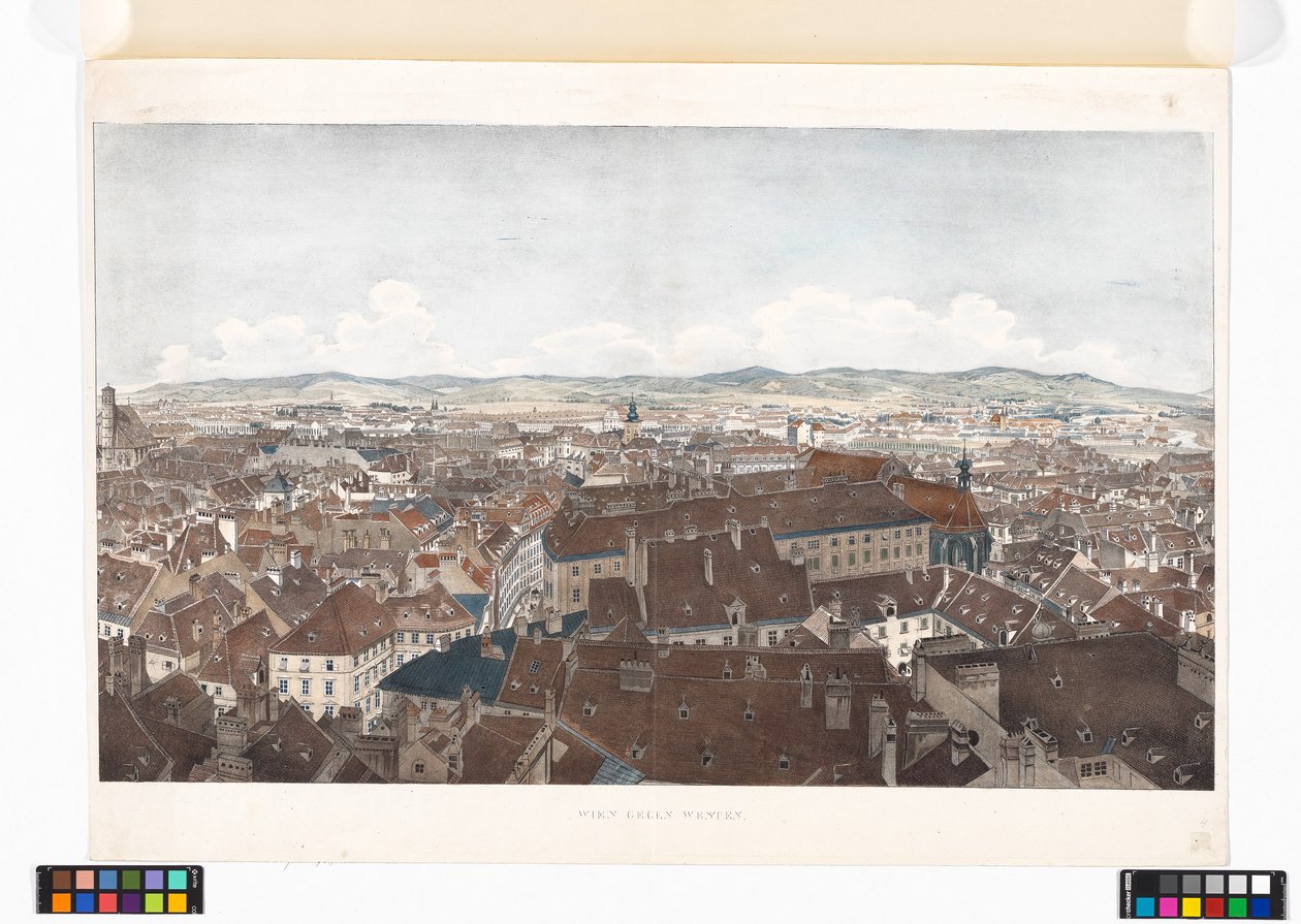 Panorama de Vienne vers l