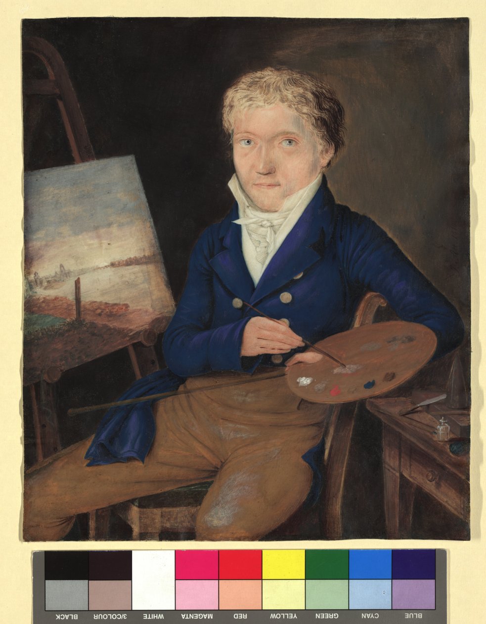 Autoportrait de Jakob Alt - Jakob Alt