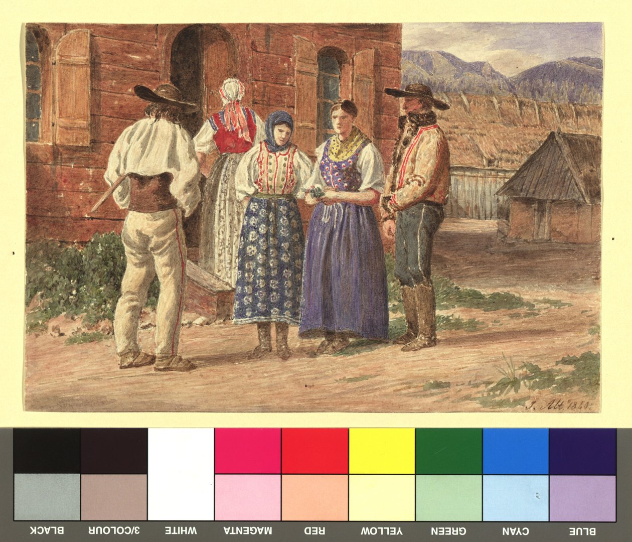 Costumes traditionnels slovaques - Jakob Alt