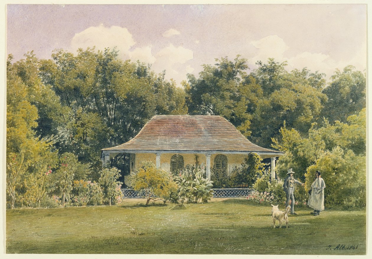 Le jardin de Laudaya - Jakob Alt