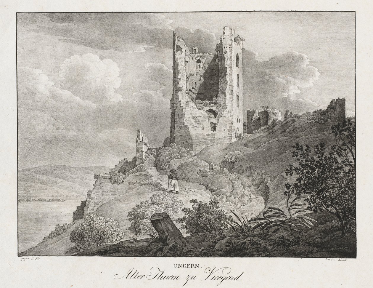 Ungern, Vieux Tour à Vicegrad - Jakob Alt