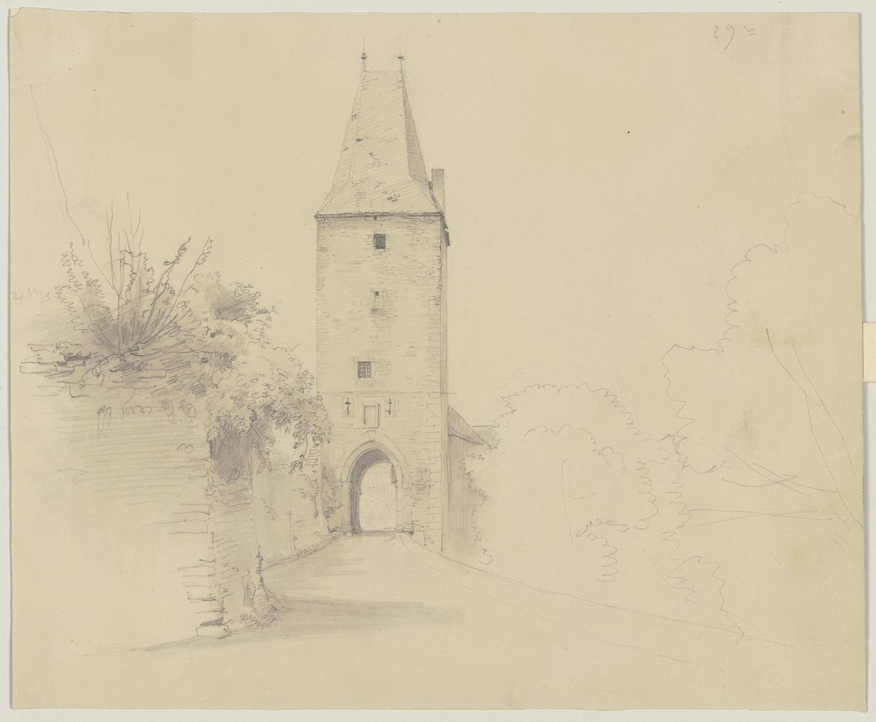 Porte de ville - Jakob Becker