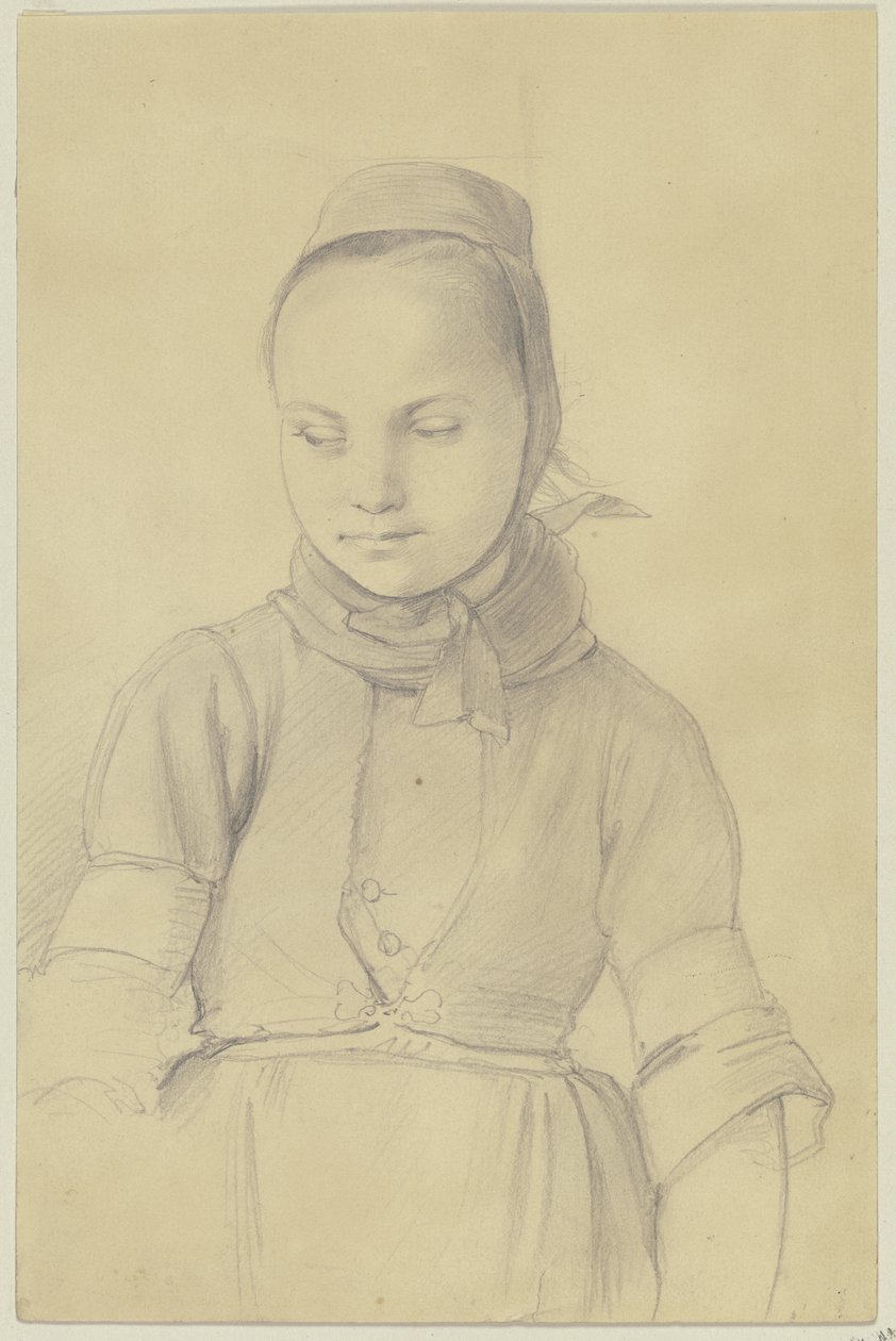 Jeune fille de la campagne - Jakob Becker