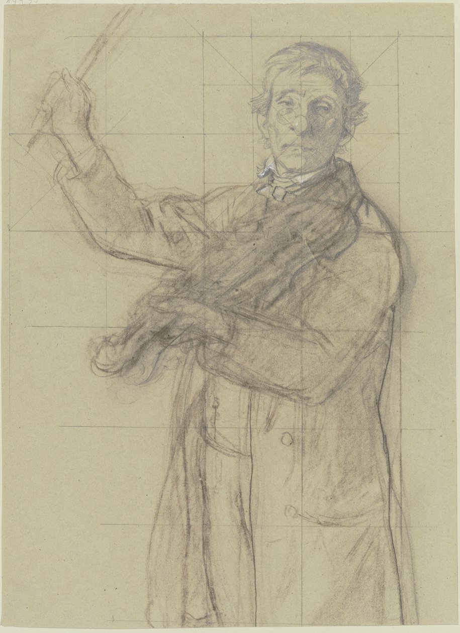 Un homme avec un violon - Jakob Becker