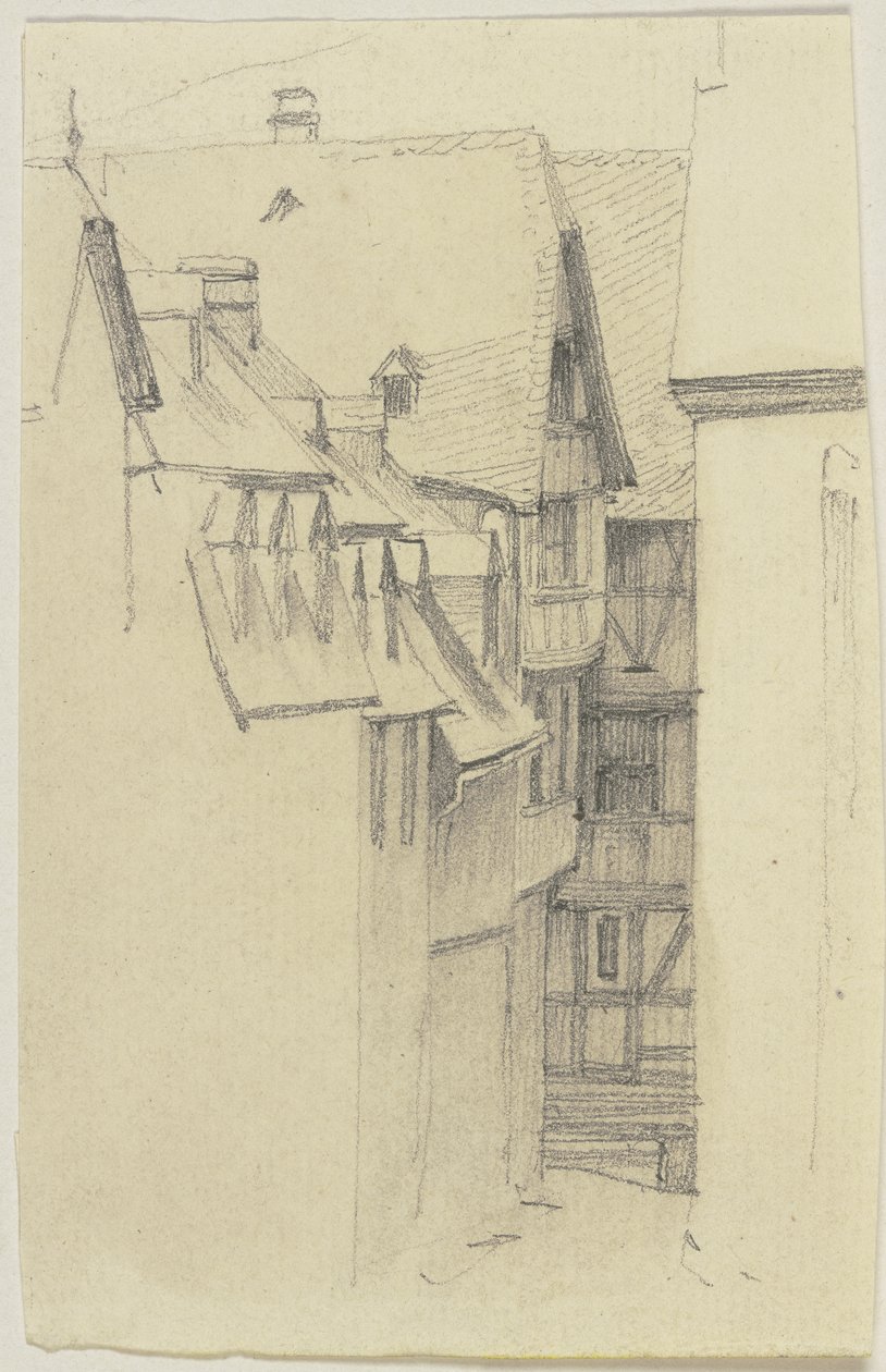 Rangée de maisons - Jakob Becker