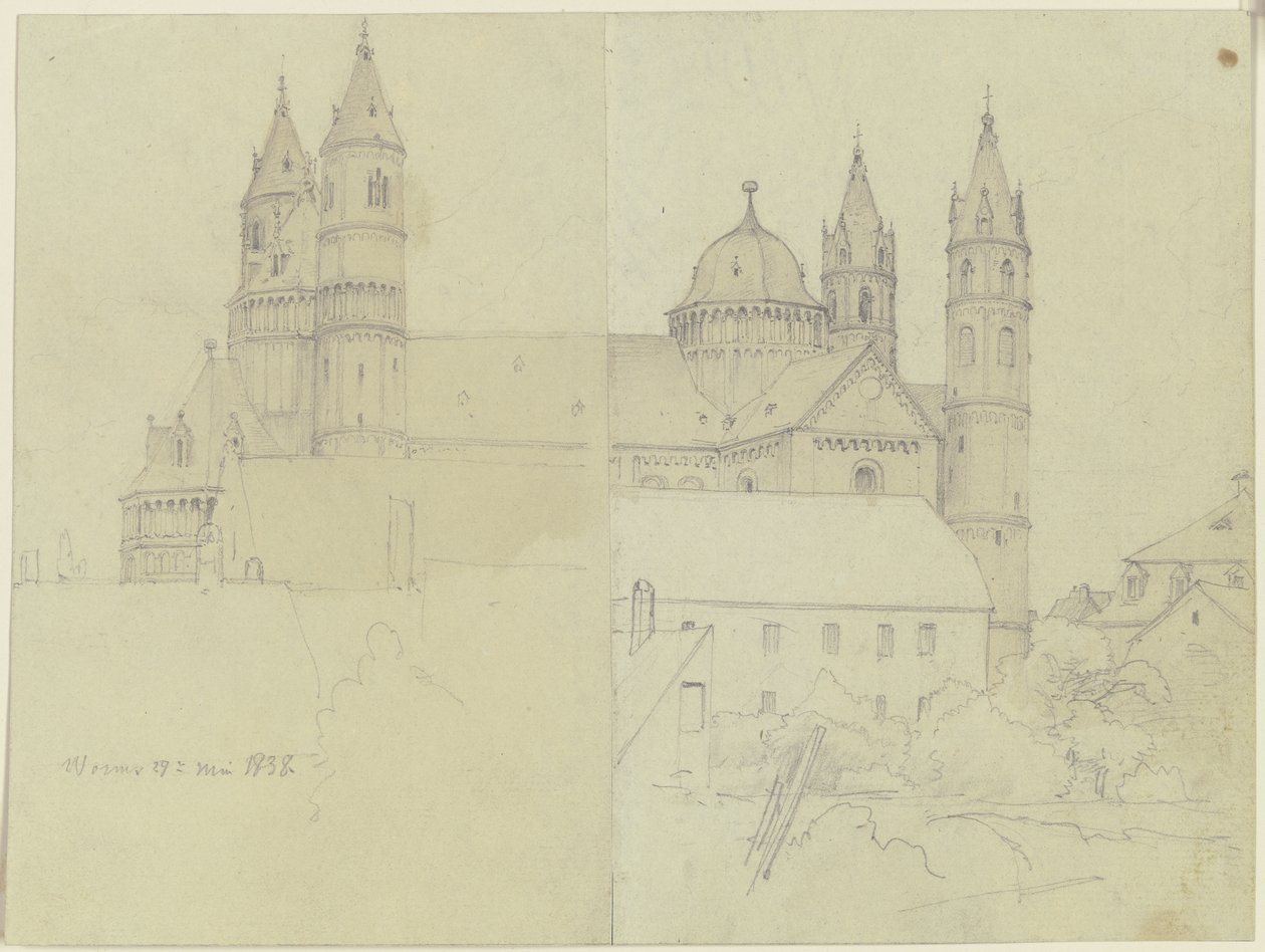 Cathédrale de Worms - Jakob Becker