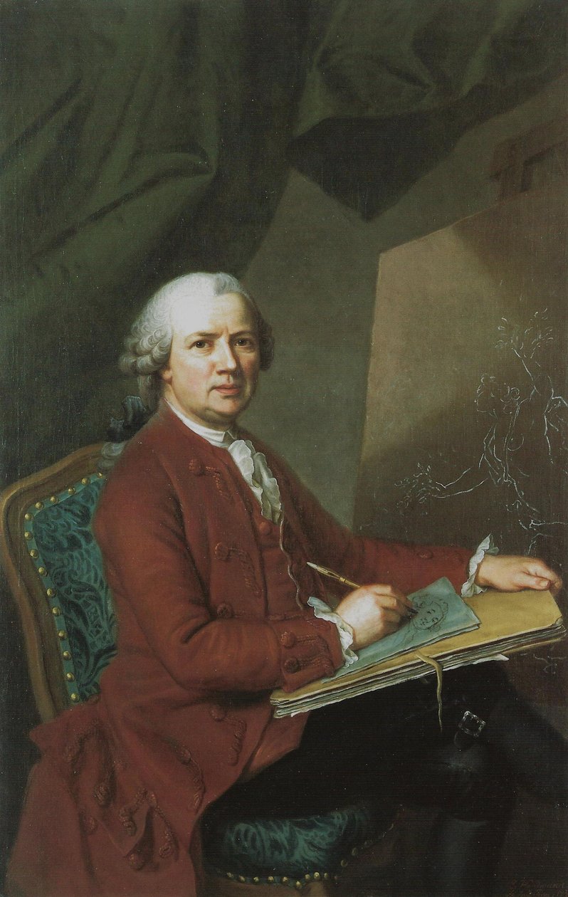 Autoportrait - Jakob Emanuel Handmann