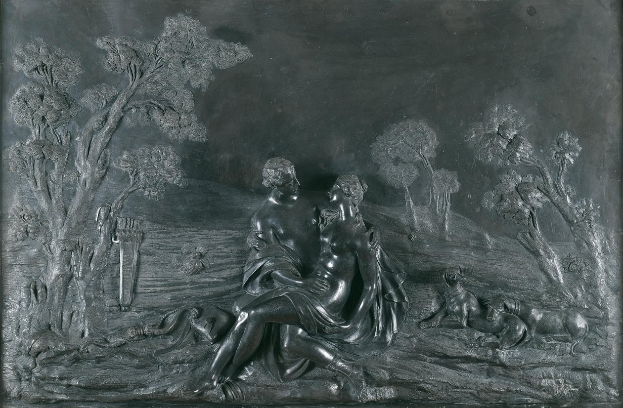 Vénus et Adonis - Jakob Gabriel Mollinarolo
