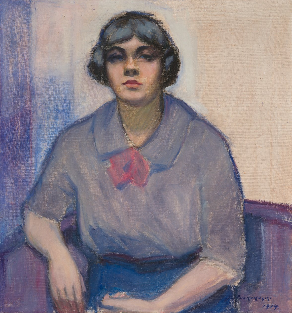 Portrait de femme - Jalmari Ruokokoski