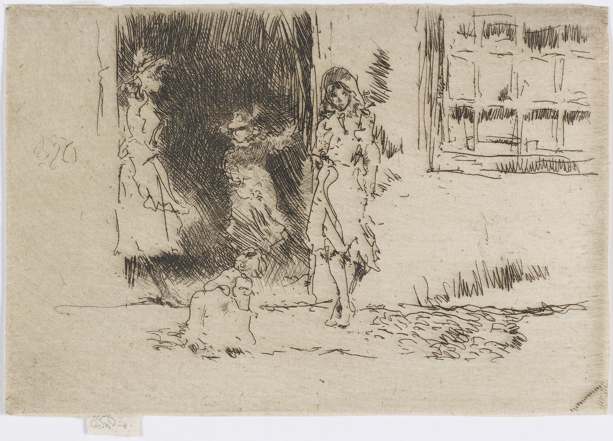 Porte de cottage, c.1884-86 - James Abbott McNeill Whistler