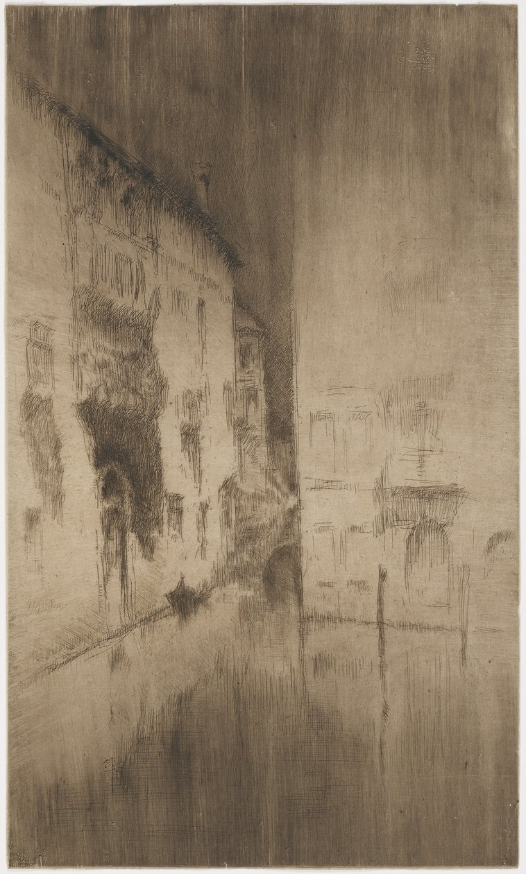 Nocturne : Palais, 1879-80 - James Abbott McNeill Whistler