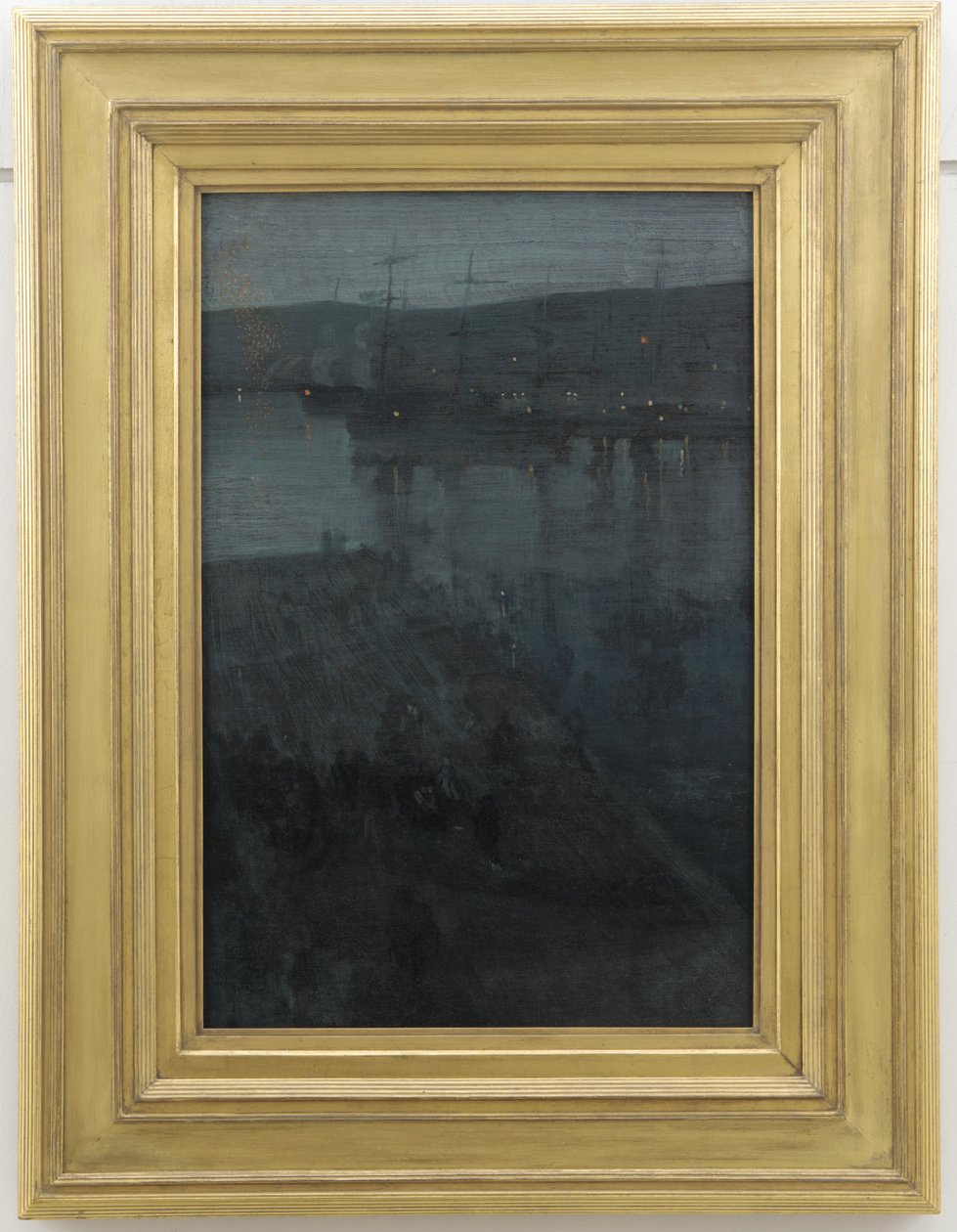 Nocturne en bleu et or : Valparaiso, c.1874 - James Abbott McNeill Whistler