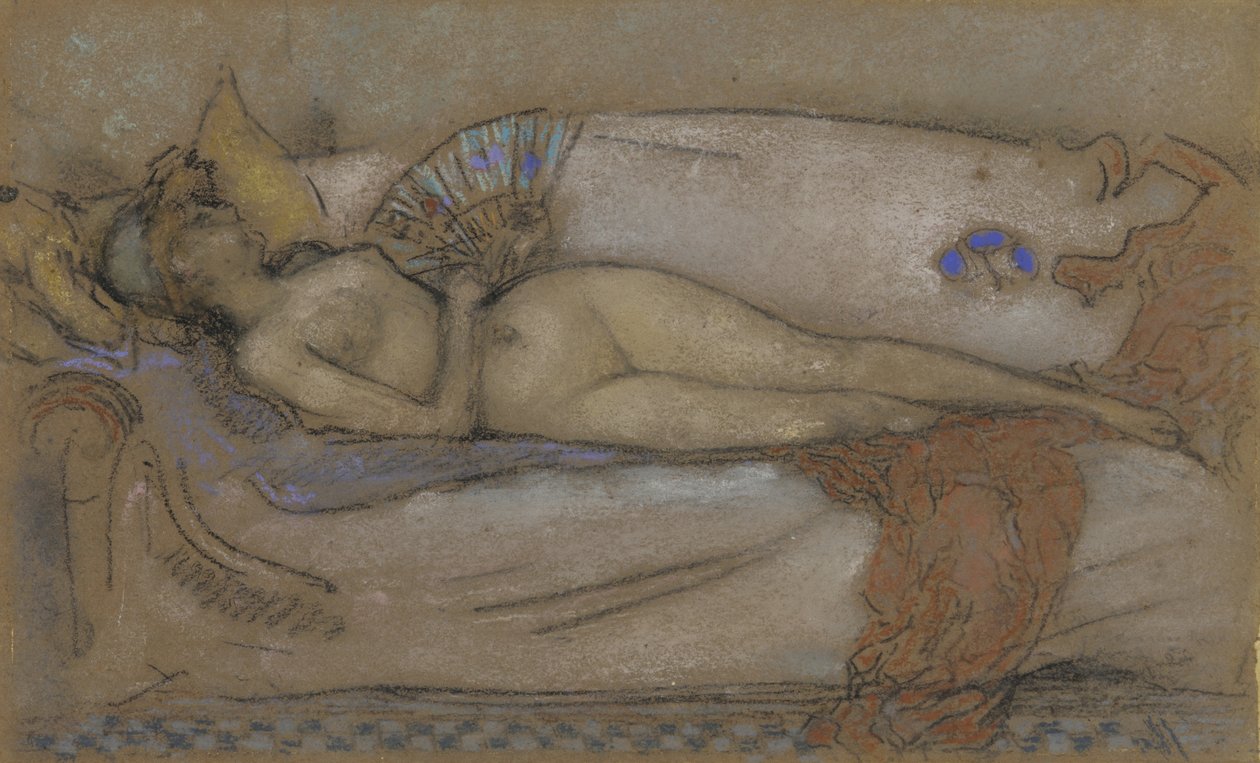 Pour le pastel: Rose et Opale, vers 1885-95 - James Abbott McNeill Whistler