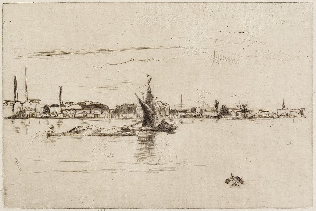 Usine de Bougies Price, 1875 - James Abbott McNeill Whistler