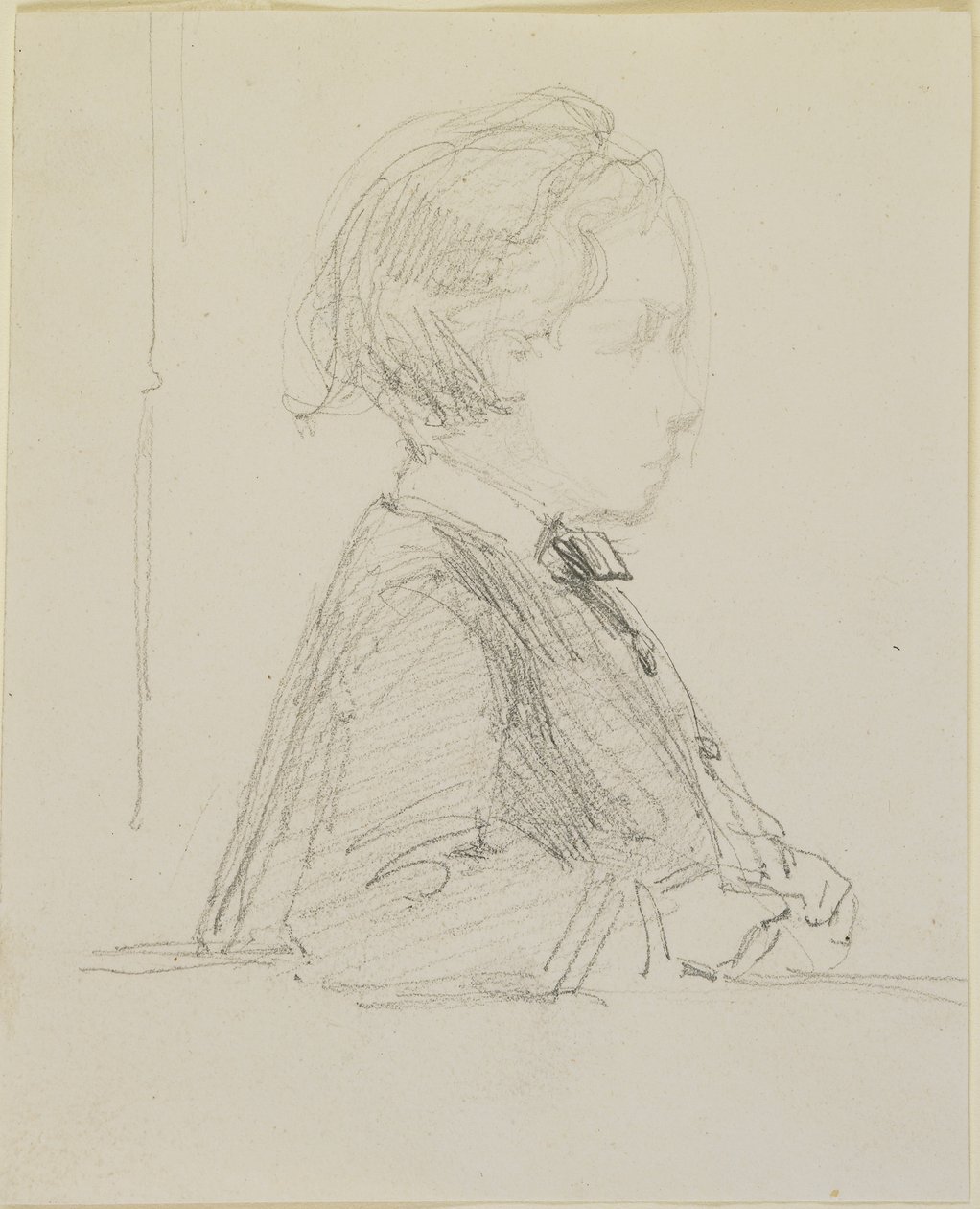 Croquis de profil d