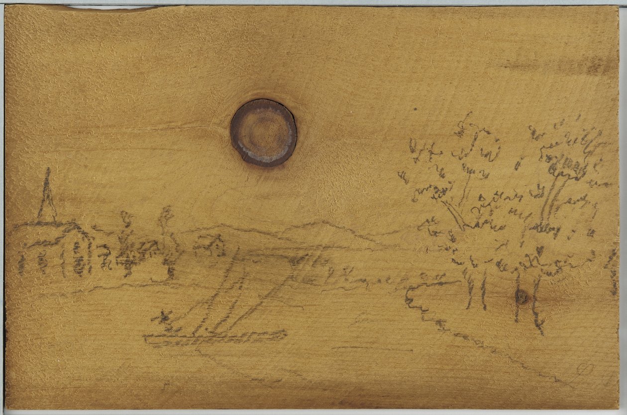 Paysage fluvial - James Abbott McNeill Whistler