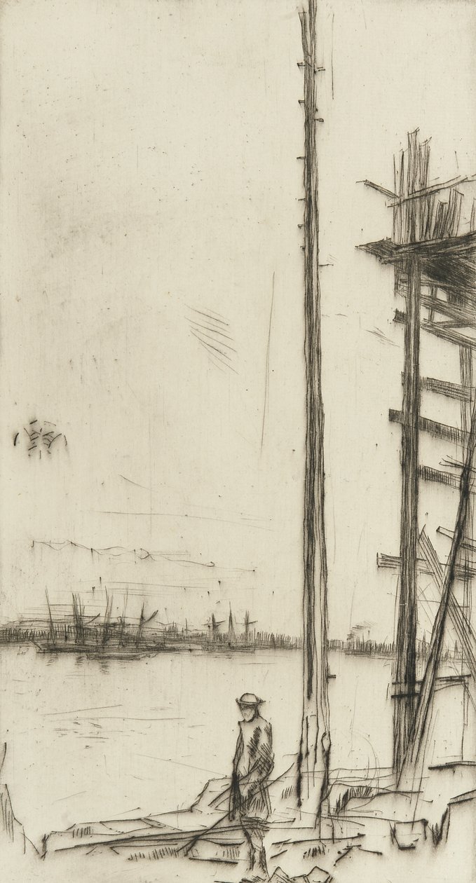 Chantier naval, 1875 - James Abbott McNeill Whistler