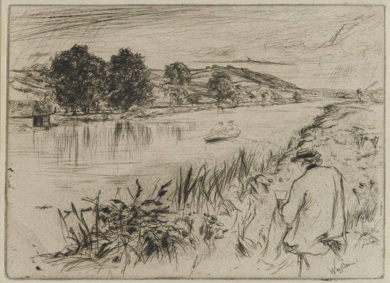 Croquis, No. 1, 1861 - James Abbott McNeill Whistler