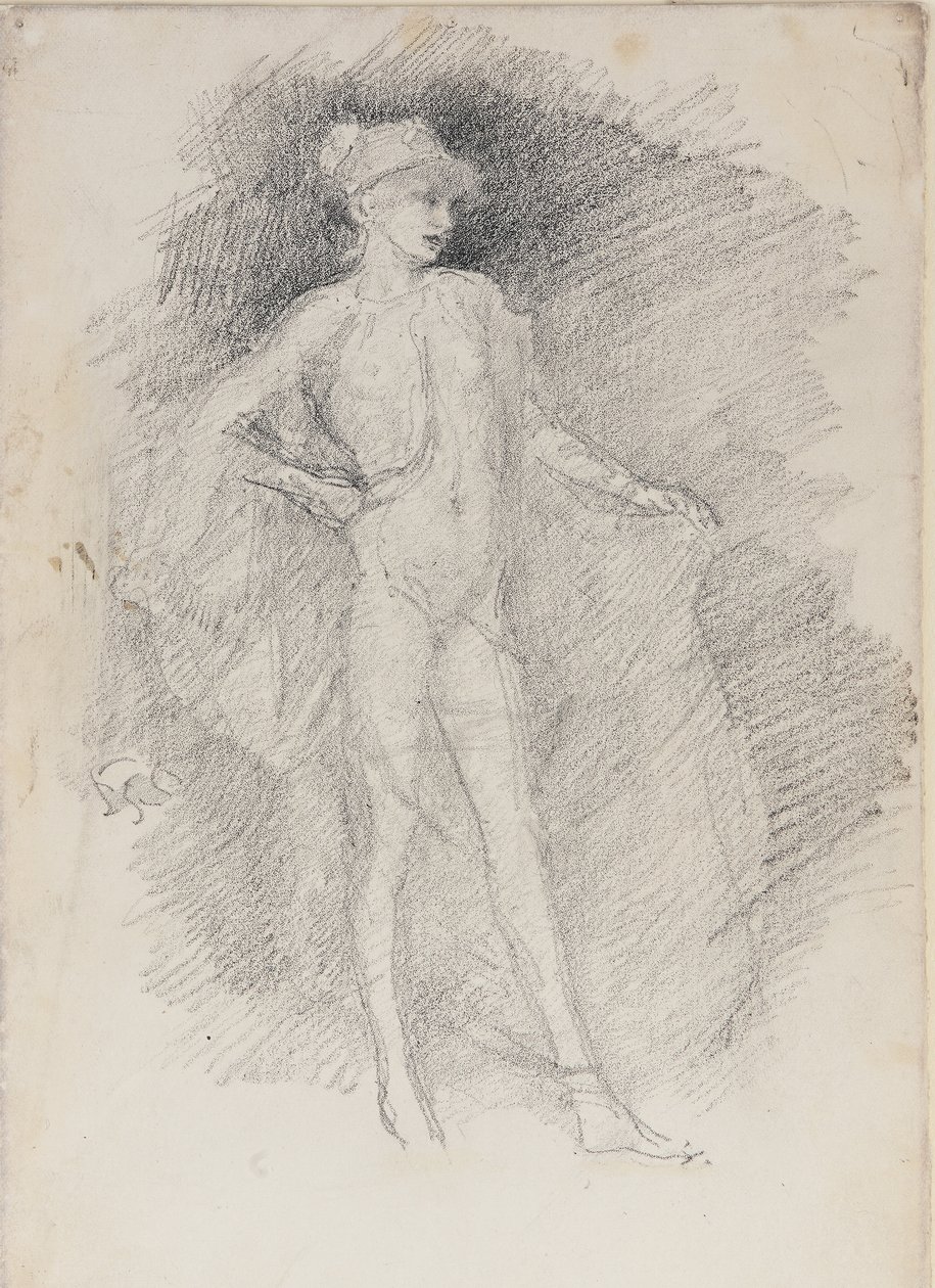 Figure debout, vers 1890 - James Abbott McNeill Whistler