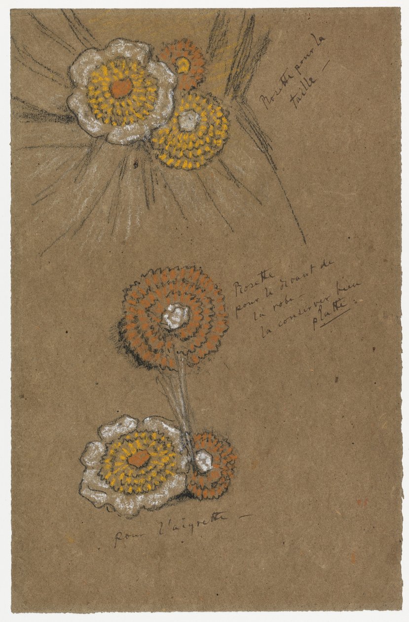 Études de rosettes, 1871-74 - James Abbott McNeill Whistler