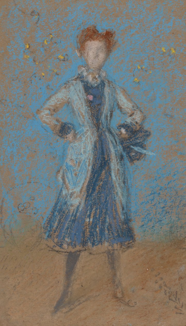 La fille en bleu - James Abbott McNeill Whistler