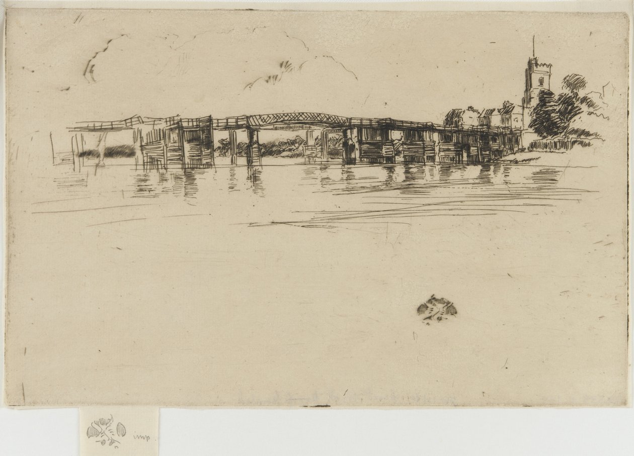 Le petit Putney, n° 1, 1879 - James Abbott McNeill Whistler