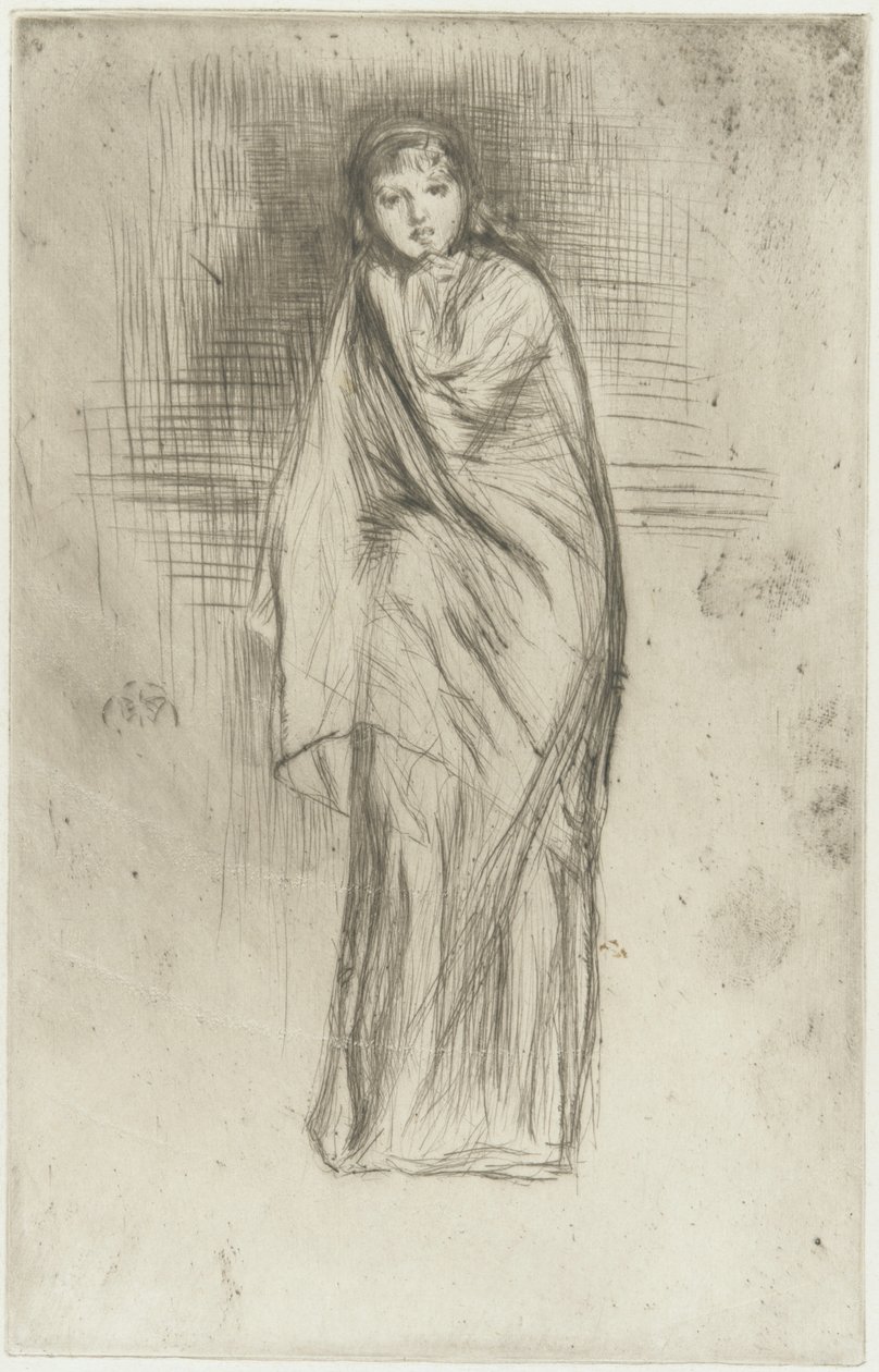 Le modèle se reposant, 1870 - James Abbott McNeill Whistler