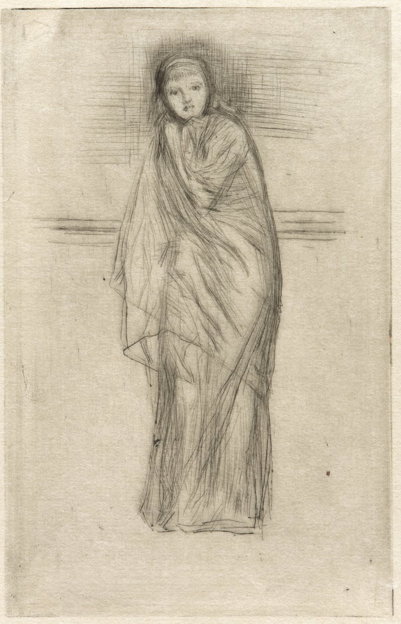 Le modèle se reposant, 1870 - James Abbott McNeill Whistler
