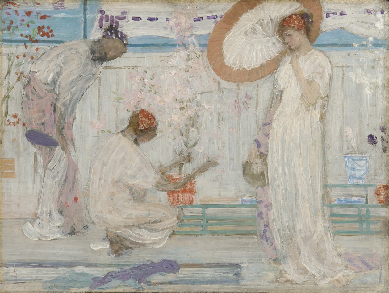 La Symphonie blanche - Trois filles - James Abbott McNeill Whistler
