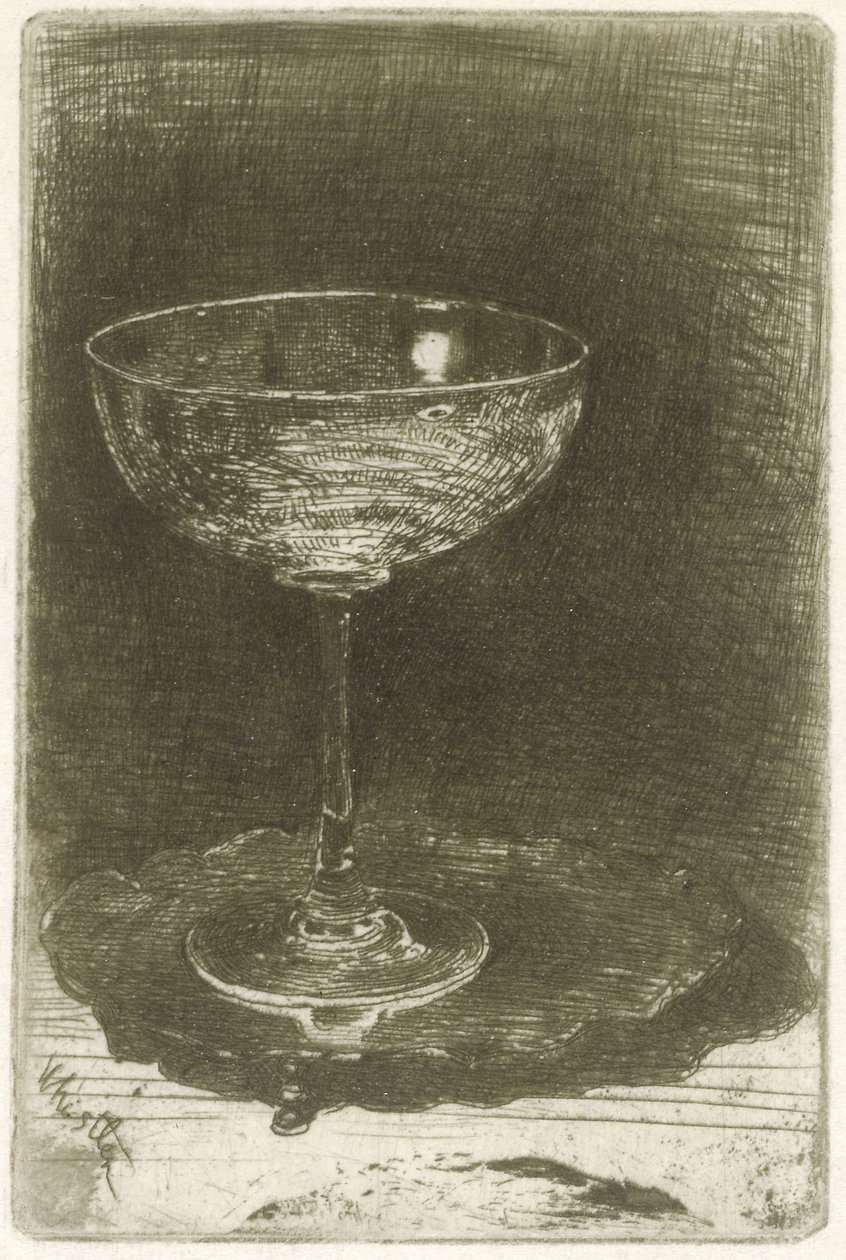 Le verre de vin, 1858 - James Abbott McNeill Whistler