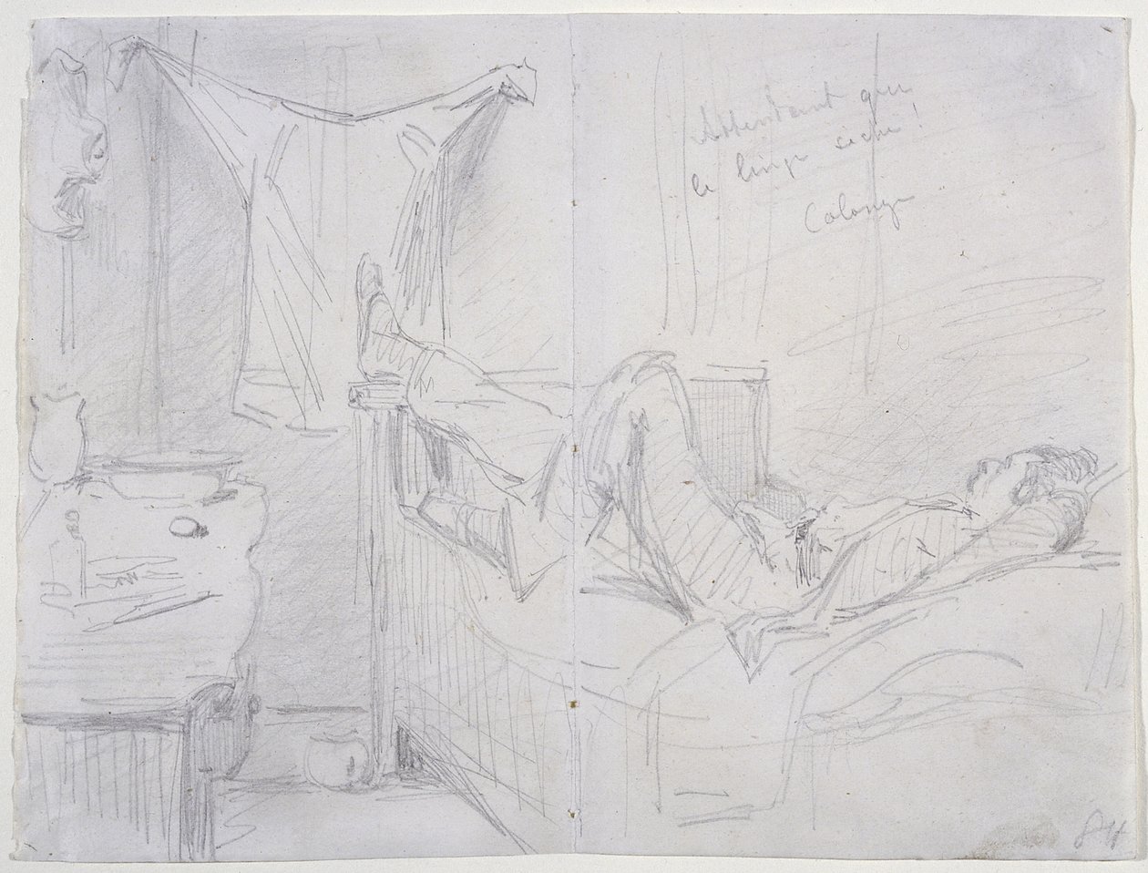 En attendant que les vêtements sèchent, Cologne, 1858 - James Abbott McNeill Whistler
