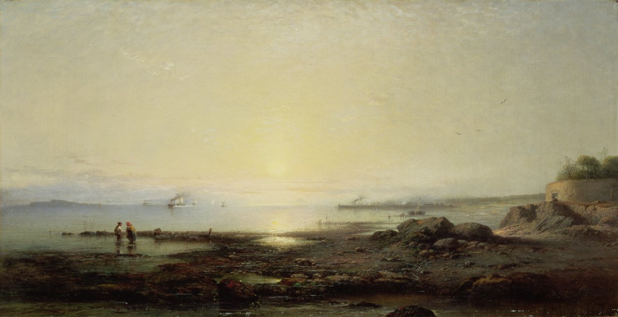 Le Firth of Forth depuis Cramond, 1864 - James Cassie