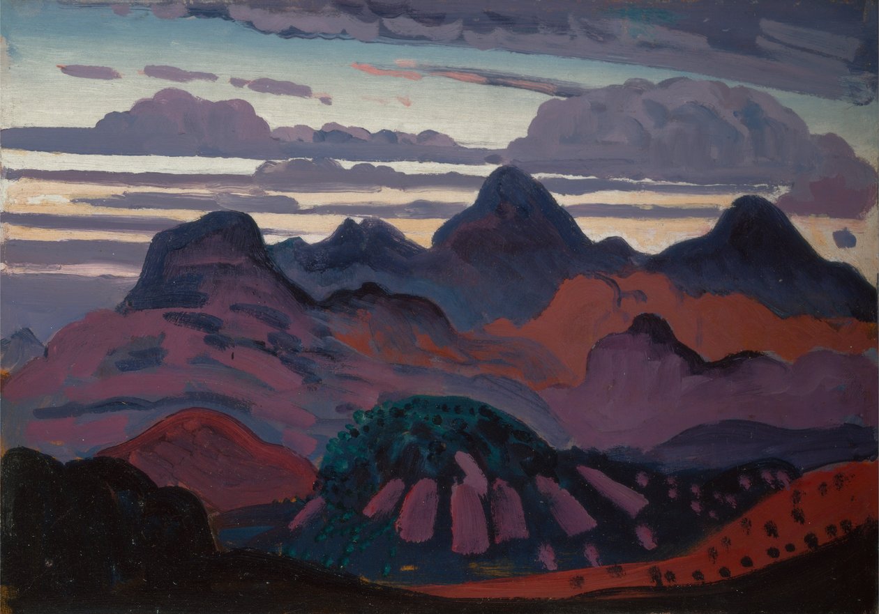Crépuscule Profond, Pyrénées - James Dickson Innes