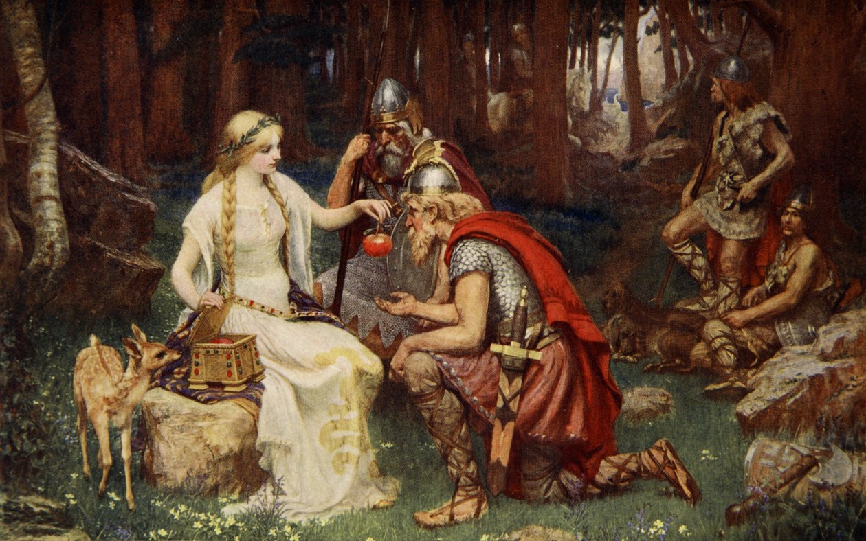 Idun et les Pommes, illustration de 