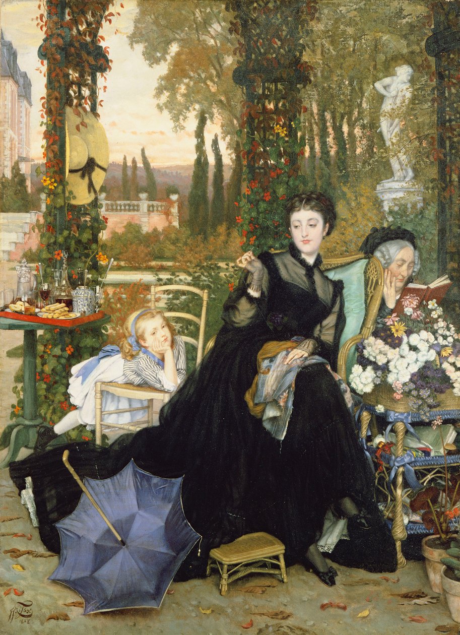 La Veuve, 1868 - James Jacques Joseph Tissot