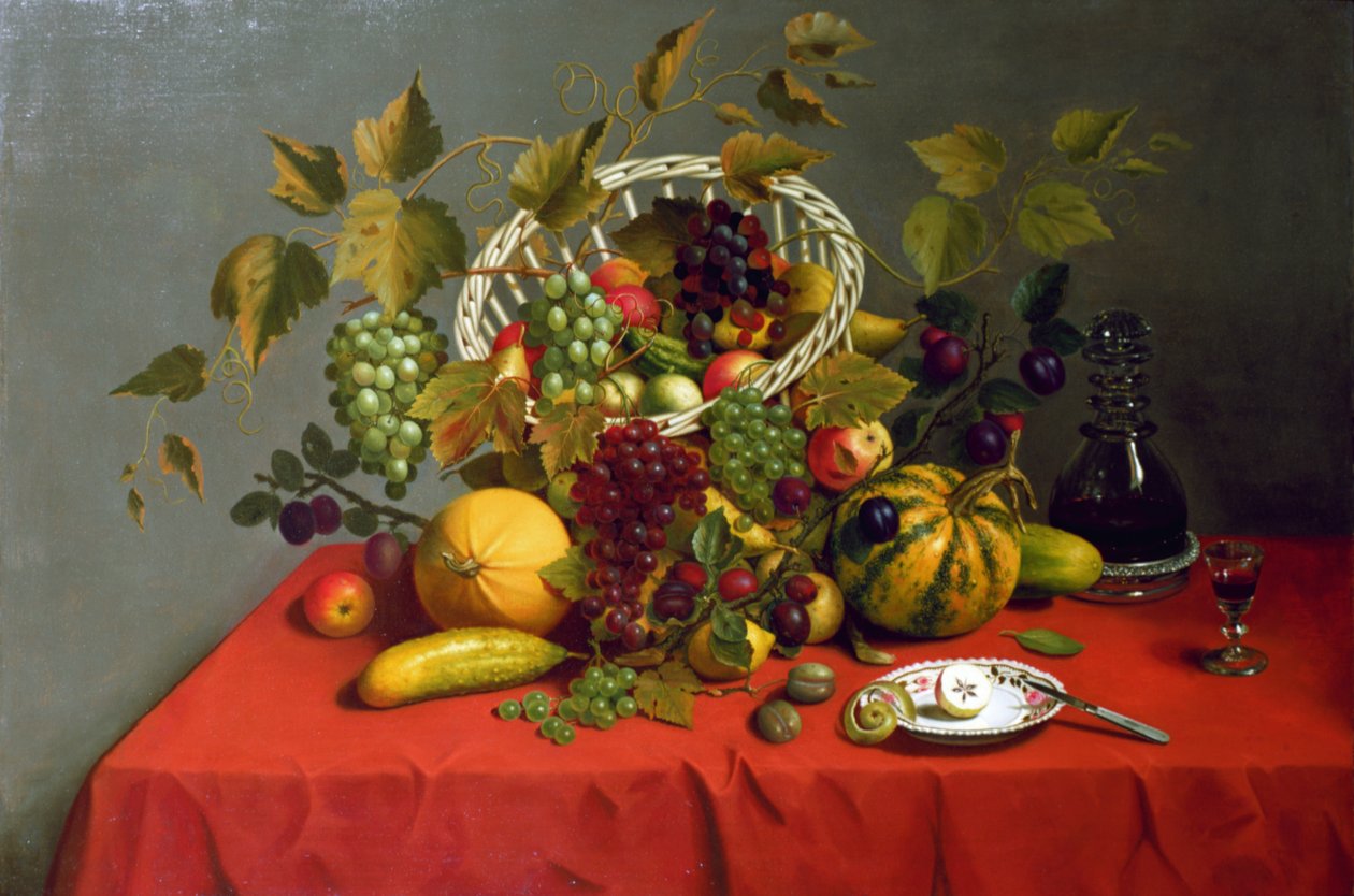 Nature morte avec fruits et fleurs - James Miller