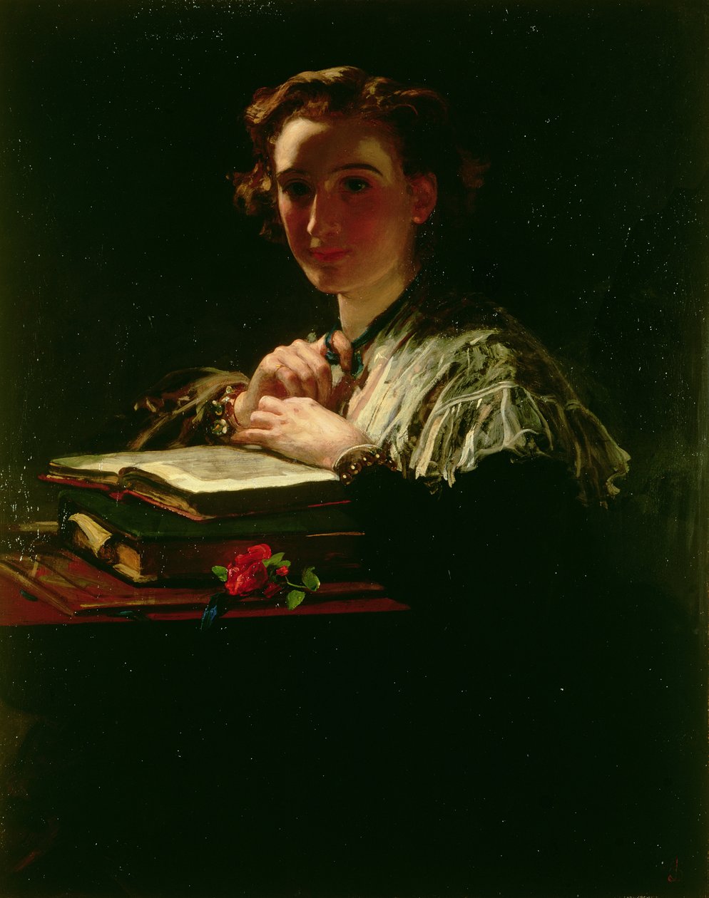 Lumière jetée sur un passage sombre - James Sant