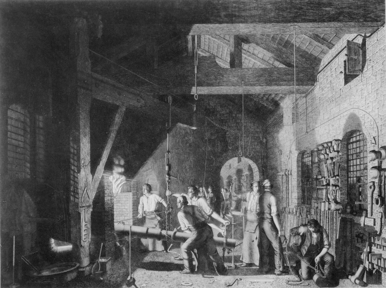 La Forge, 1859 - James Sharples
