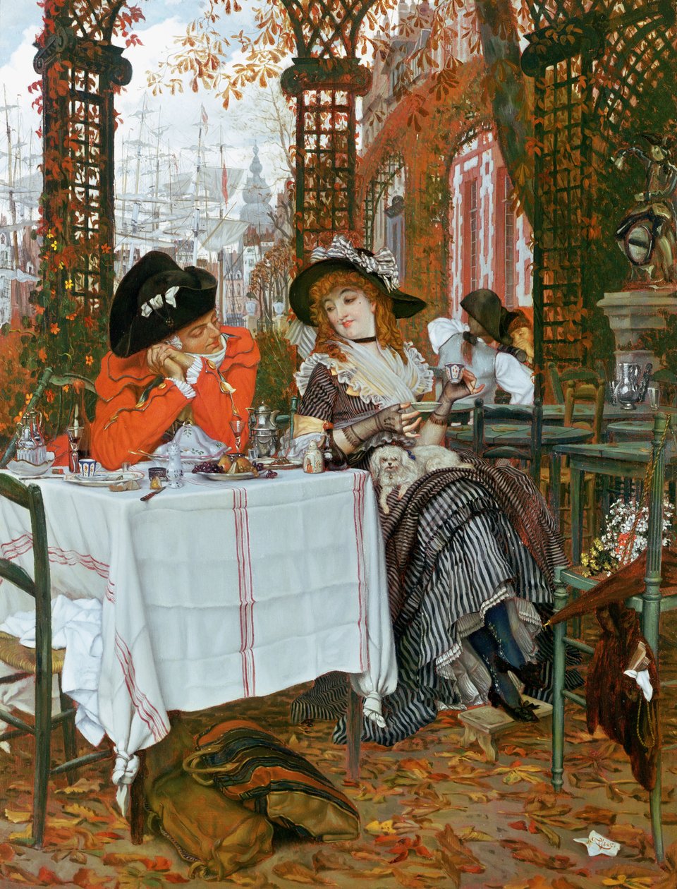 Un Déjeuner - James Jacques Joseph Tissot