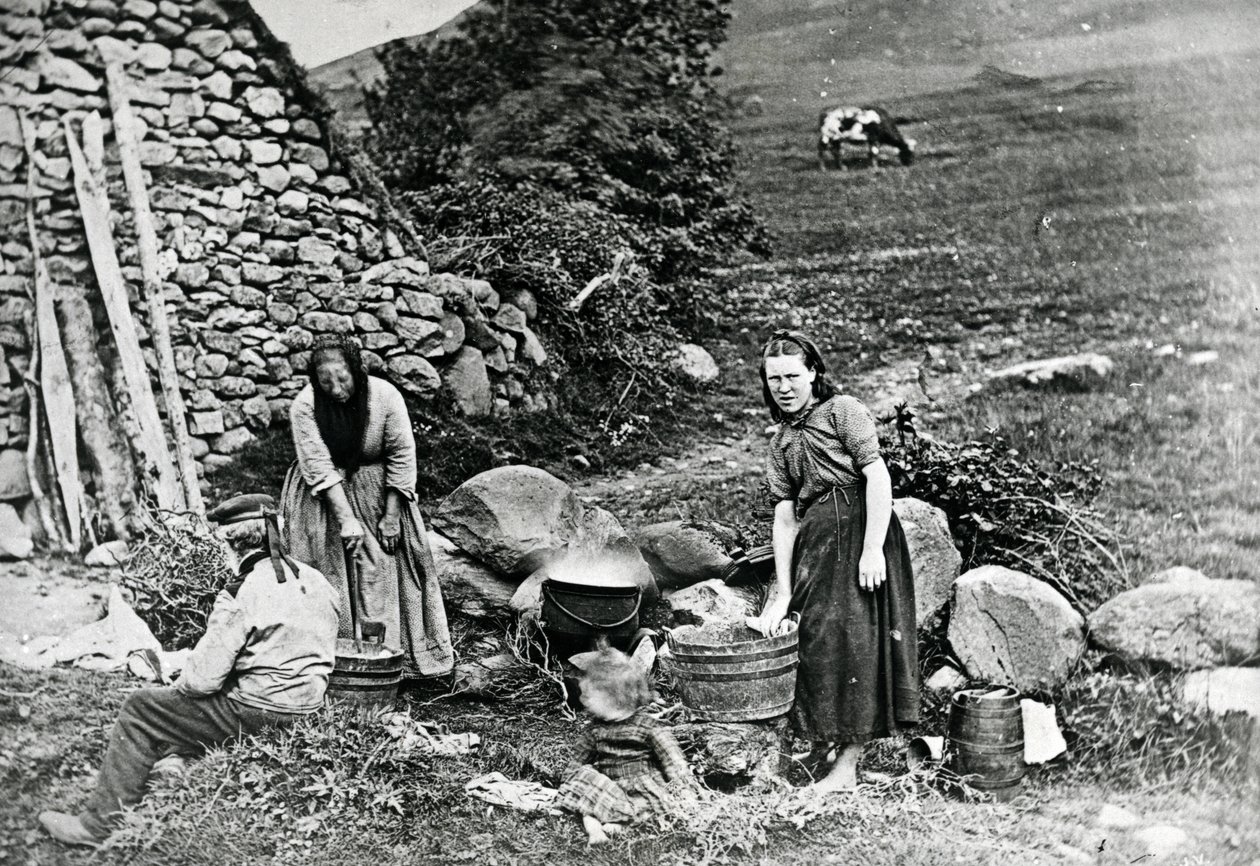 Crofters écossais, c.1860-80 - James Valentine