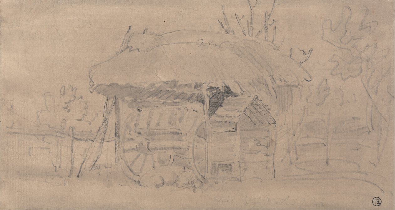Une charrette de ferme - James Ward