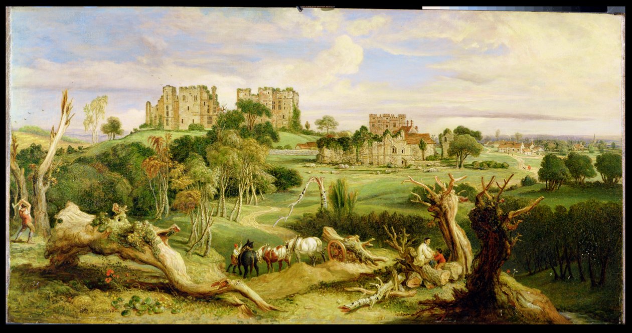 Château de Kenilworth, Warwickshire, 1840 - James Ward