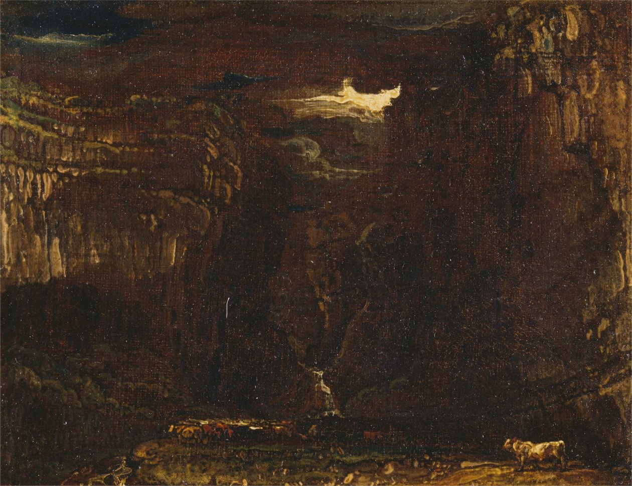 Esquisse pour Gordale Scar - James Ward