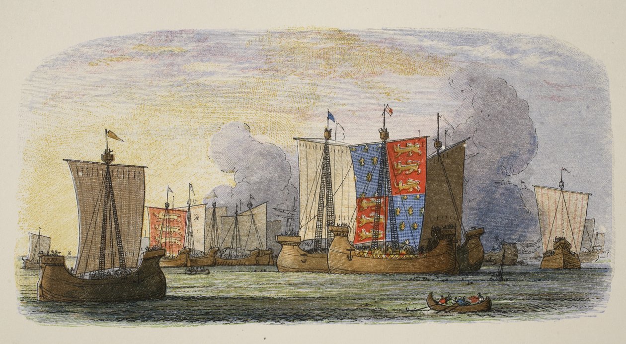 Bataille de Sluys, 1340, d