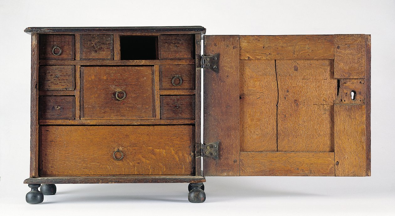Le cabinet de valeurs sculpté et appliqué de Joseph et Bathsheba Pope, Salem, Massachusetts - James (attr. to) Symonds