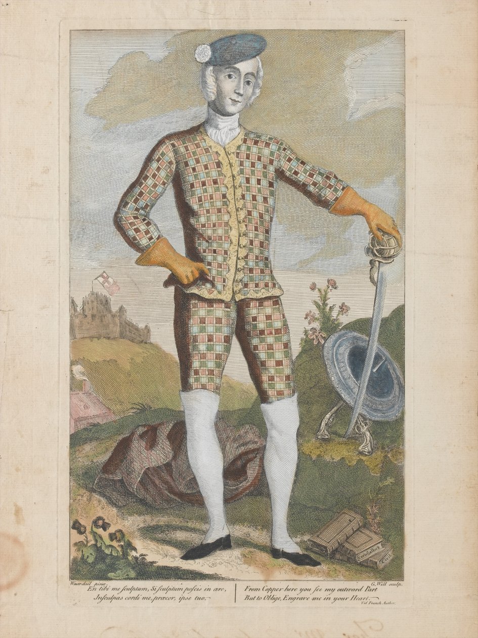 Prince Charles Edward Stuart - James (c.1692 1767) (after) Wasdail