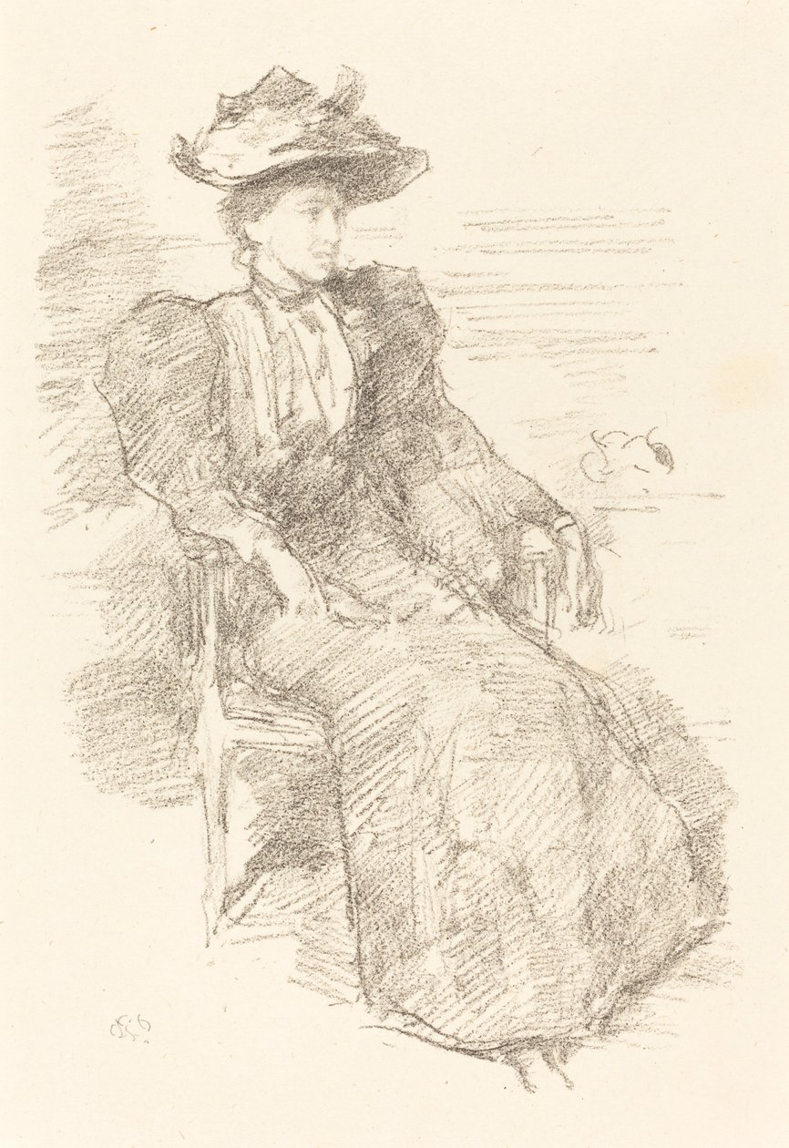 Portrait : Mildred Howells, 1894-1896 - James Abbott McNeill Whistler