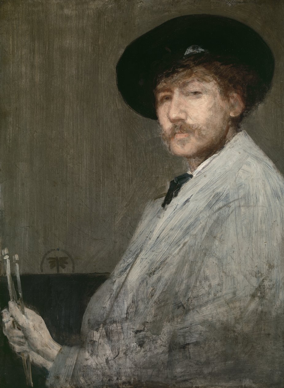 Arrangement en gris : Portrait du peintre - James Abbott McNeill Whistler