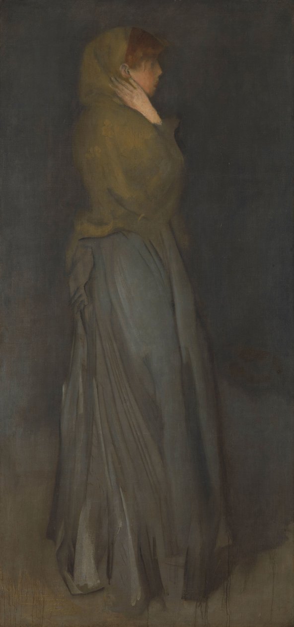 Arrangement en jaune et gris : Effie Deans - James Abbott McNeill Whistler